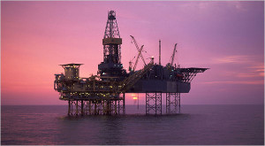 Offshore oil rig